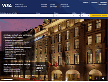 Tablet Screenshot of fr.myvisaluxuryhotels.com