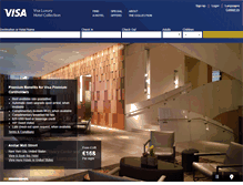 Tablet Screenshot of myvisaluxuryhotels.com